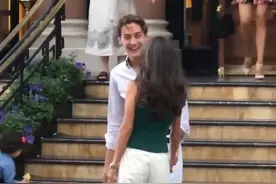 乔治·拉塞尔和女友现身摩纳哥街头 #f1 #奔驰 #车手 #摩纳哥 #dou是好车视频封面