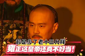 若是少了老十三，雍正这皇帝还真不好当 #dou来聊影视视频封面