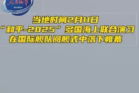 【“和平-2025”多国海上联合演习落幕】 当地时间2月11日，由巴基斯坦海军倡导组织的“和平-2025”多国海上联合演习在国际舰队阅舰式中落下帷幕。这是自2007年以来中国海军第9次参加“和平”系列多国海上联合演习。戳视频，看现场画面吧！（作者：王宁川 高德政 任科|剪辑：段振军 陈彦霖|编辑：高新雨）视频封面