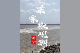 梁家墩观潮点不仅免费免门票，还是“交叉潮”的最佳观看平台！视频封面