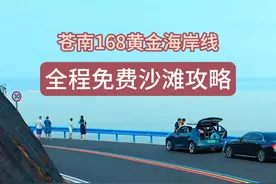 苍南168免费沙滩全程攻略来了，喜欢自驾的不要错过#旅行推荐官 #苍南168黄金海岸线 #沙滩🏖