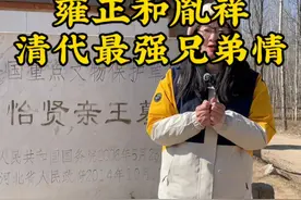 雍正和老十三，清代最强兄弟情 #雍正 #胤祥 #怡亲王墓视频封面