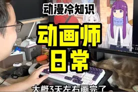 到画过芙莉莲、赛马娘、奇卡哇的动画师家里拜访，动画行业真相 #二次元 #动漫 #动画师视频封面