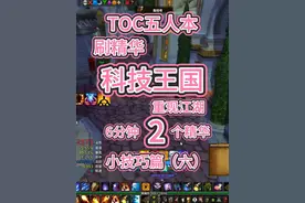 魔兽世界怀旧服科技王国，6分钟2个精华，每天必刷视频封面