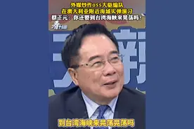 外媒炒作055大驱编队在澳大利亚附近海域实弹演习 蔡正元：你还要到台湾海峡来晃荡吗？#看台海视频封面