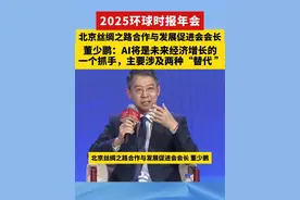 董少鹏：AI将是未来经济增长的一个抓手，主要涉及两种“替代 ”视频封面