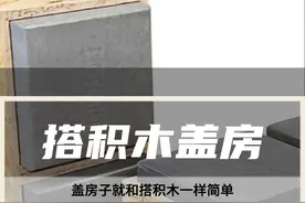 告别钢筋水泥！比利时最新发明搭积木式盖房，不用砖块水泥，新手小白也仅需一周就可以建好一栋大别墅，建房子就像搭积木一样简单！#建造房屋 #搭积木 #高手在民间视频封面