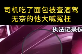 司机吃了块面包，被查出酒精，从而引起风波！ #监控下的一幕
