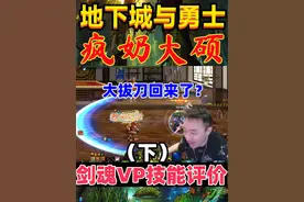 【大硕嘉宾】DNF剑魂VP技能评价（下） #dnf#疯奶大硕视频封面