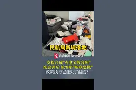 民航局新规落地！安检台成"充电宝收容所" 旅客陷"断联恐慌" #民航局#充电宝#飞机视频封面