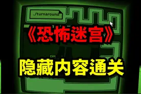 别害怕，你的身后没有怪物！《恐怖迷宫》隐藏内容通关！视频封面