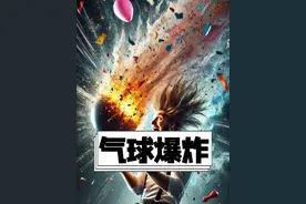气球爆炸还能喷火？ #涨知识 #气球 #内容启发搜索视频封面