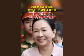 越南女首富被告知交280万亿越南盾可免注射死刑。当庭“卖惨喊冤”：只想尽快把财富交国家。（红星新闻）视频封面