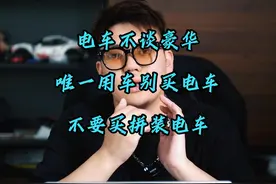 电车不谈豪华，唯一用车不买电车，拼装电车不值得买