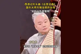 国乐大师@东方锦龙弹奏西游记片头曲《云宫迅音》。网友：无限回忆突然“攻击”我！#秀我中国#湾区升明月视频封面
