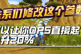 法系们修改这个参数，可以让你DPS直接起飞提升20% #魔兽世界视频封面
