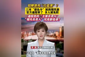 招牌禁用红蓝黑？ 三河“禁色令”官方通报来了 多人被免职 #河北 #三河 #东方快评 #抖音热评 #媒体精选计划
