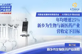 年均增速25%，新乡为生物与新医药产业定下发展目标视频封面