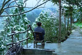 草长莺飞的春日，大雪突如其来，给这片翠绿的世界蒙上了一层梦幻的白纱。为这春日添上一抹别样的诗意，真是美得动人心弦，让人不禁感叹大自然的奇妙笔触。#乡野春日地图 #雪景 #我的农村生活 #新农人计划2025视频封面