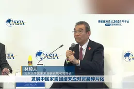 博鳌亚洲论坛2024年年会 分论坛丨减少贸易碎片化 北京大学新结构经济学研究院院长 林毅夫 发展中国家需团结来应对贸易碎片化视频封面