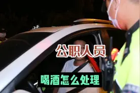 公职人员喝酒怎么处理  #拒绝酒驾 #平安出行 #中原警察故事视频封面