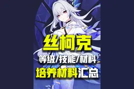 【原神5.7】丝柯克 培养材料汇总！快速90+！ #丝柯克