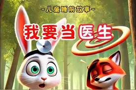 儿童睡前故事《我要当医生》 小兔子跳跳有一个医生梦，并通过《听诊器，听一听》这本书获得很多关于身体结构的知识，如果你也对这些知识感兴趣，点击下方链接了解详情吧。#启蒙早教 #儿童睡前故事 #听诊器玩具 #儿童科普 #身体认知视频封面