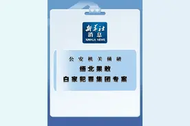新华社消息｜公安机关侦破缅北果敢白家犯罪集团专案（记者：熊丰）