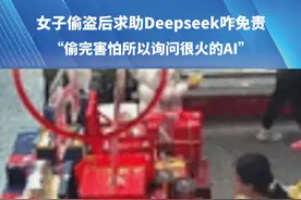 女子偷盗后求助Deepseek咋免责，“偷完害怕所以询问很火的AI”目前已被警方抓获归案。#万万没想到 #社会百态 #AI #Deepseek视频封面