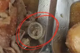 7月17日，广东广州，学校食堂饭菜内吃出胶制异物？校方回应：是鸭子眼球膜，涉事厨师已被开除  #学校回应食堂异物是鸭子眼球膜 #网曝广州一学校食堂内吃出胶制异物视频封面