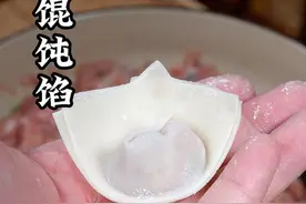 馄饨馅 想调好吃，只需记住这首诗。#馄饨馅 #馄饨 #猪肉馅