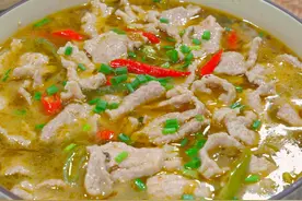 万万没想到，猪肉这样做竟然这么好吃，肉片鲜香滑嫩