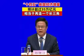 “十四五”我国经济增量 预计超过35万亿元 相当于再造一个长三角#经济总量