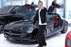 奔驰划时代产品，还是V8鸥翼门，二手行情比国外还要低——奔驰 AMG SLS#SLS #AMG #sl视频封面