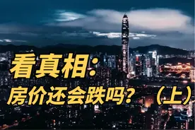 政策持续加码：房价还会跌吗？ 说实话，房地产这个话题视频封面