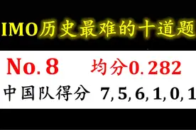 速通IMO历史难题No.8 #数学思维 #数学啊数学 #数学竞赛 #天才视频封面