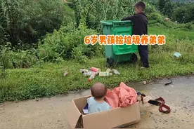 越南6岁小男孩靠捡垃圾养弟弟，过程令人感动 #纪录片解说视频封面