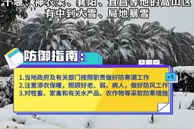 湖北省气象台2025年1月24日6时38分发布寒潮大风黄色预警!视频封面