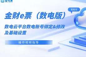 数电云平台数电账号绑定&修改及基础设置 #办公软件 #数电票视频封面