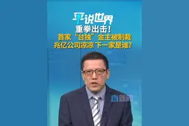 重拳出击！首家“台独”金主被制裁，兆亿公司凉凉，下一家是谁？ #平说世界 直新闻特约评论员刘和平认为，首家“台独”金主被制裁，不仅具有实质性的惩戒作用，同时还具有象征性意义，它表面上打的是台湾企业兆亿有限公司，但警告的却是所有“在生意上靠大陆、政治上却挺‘台独’”的岛内企业。