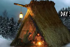 暴风雪马上就要来临，哥俩急中生智，利用枯芦苇快速搭建巨型鸟窝视频封面