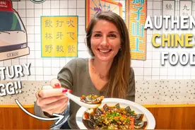 美国夫妇：上海的中国美食之旅 皮蛋、汤包、麻婆豆腐等等！视频封面