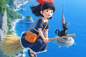 魔女宅急便飞行AI特效保姆级教程视频封面