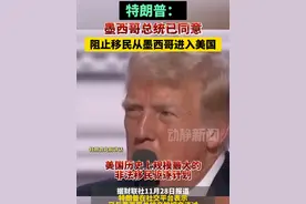 特朗普：墨西哥总统已同意阻止移民从墨西哥进入美国视频封面
