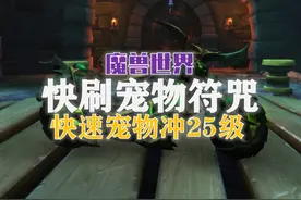 3分钟教你学会宠物对战——宠物如何快速到25级及如何快速刷宠…视频封面