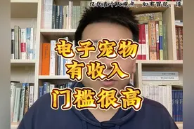 电子宠物有收入，是有门槛的 电子宠物，也是有门槛的视频封面