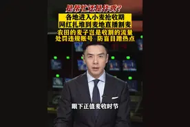 #网红扎堆到#麦地#直播#割麦#河南#农民#东方快评#抖音热评视频封面