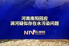 河南南阳回应：涧河疑似存在水污染问题。已成立联合调查组。#河流 #污染视频封面