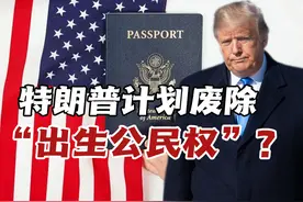 特朗普计划废除“出生公民权”？以这种方式打击非法移民有用吗视频封面