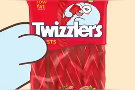 在美国很火的糖，我猜你们都没吃过#轻漫计划 #扭扭糖 #Twizzlers #詹姆斯同款 #美国零食 